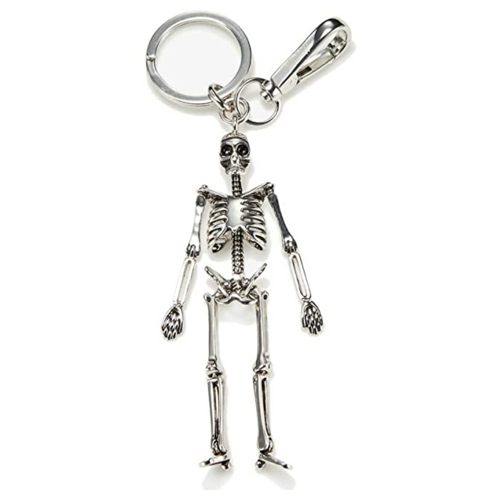 Alexander McQueen Skeleton Key Ring